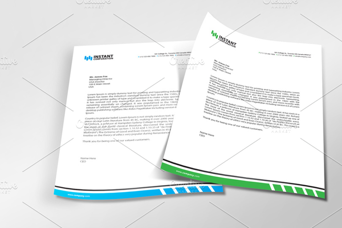 Letterhead, a Stationery Template by RQ Designs (Photo 7 of 8)