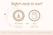 Elegant Instagram Icons, a Solid Icon by Hell Yeah Designs (Thumbnail 3 of 3)