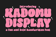 Kadomu - Cute Handwritten Font, a Handwritten Font by tebaltipislab (Thumbnail 1 of 14)