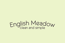 English Meadow Font