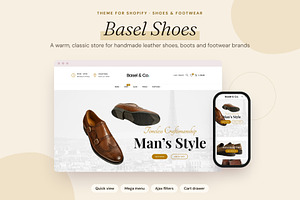 Basel Shoes - Shopify Theme, a Shopify Template by Boost Convert