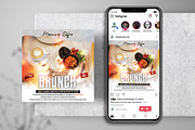 Brunch Morning Instagram Flyer (PSD), a Flyer Template by PixelsDesign (Thumbnail 1 of 2)