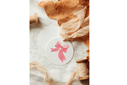 Whimsical Baby Pink Ribbon Clipart, a Decorative Illustration by Oleksandra Illustrates (Thumbnail 10 of 14)