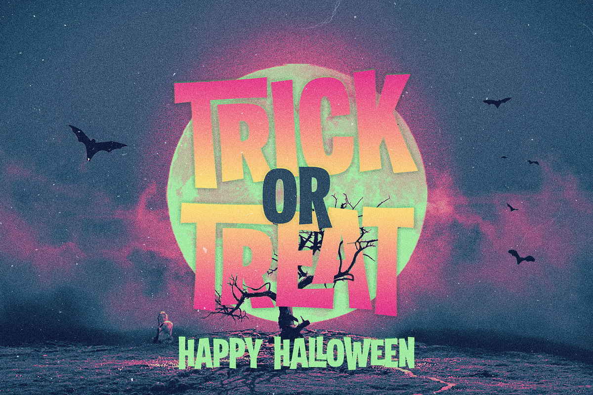 Internight Typeface - for Halloween, a Sans Serif Font by wubstudio (Photo 7 of 10)