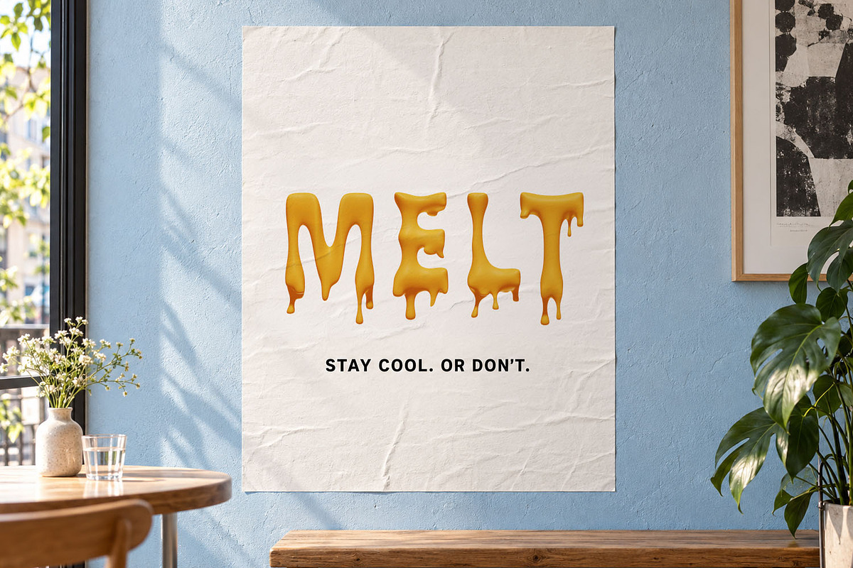 Melting Font, a Sans Serif Font by Handmadefont (Photo 5 of 15)