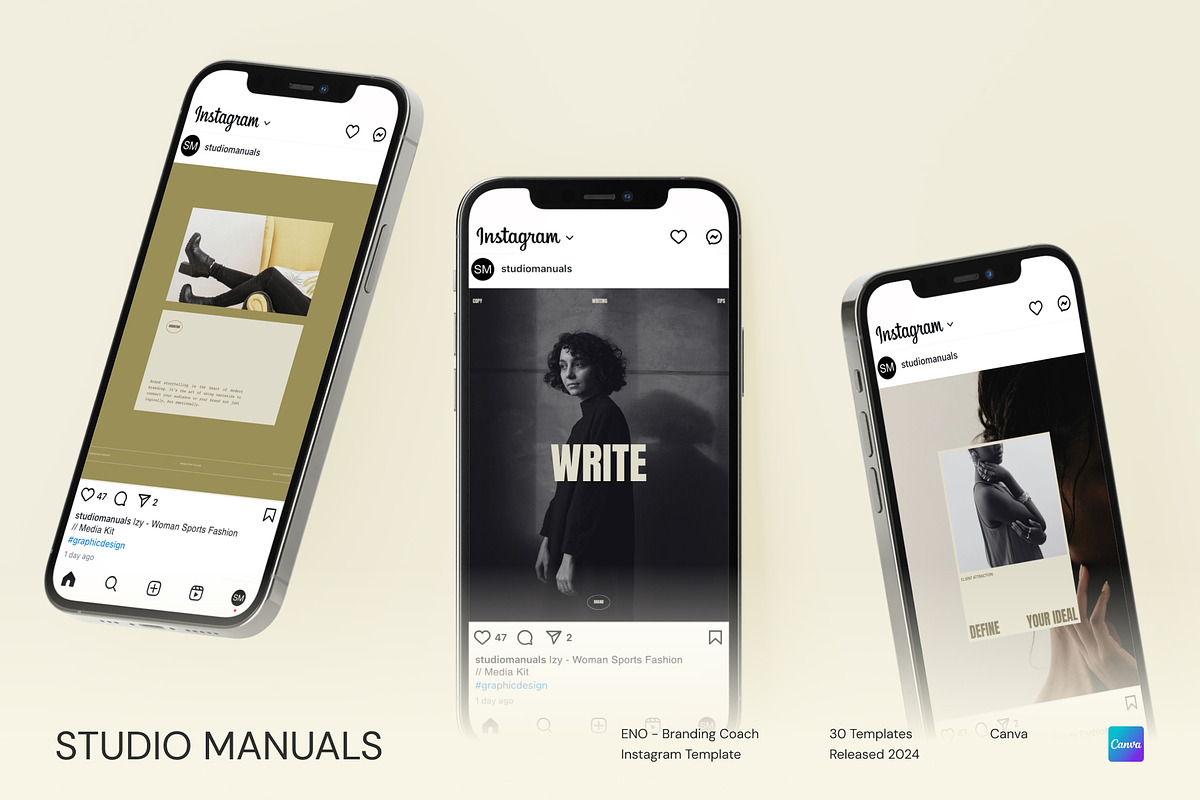 ENO – Branding Coach Instagram, a Social Media Template by Studio Manuals (Photo 5 of 8)