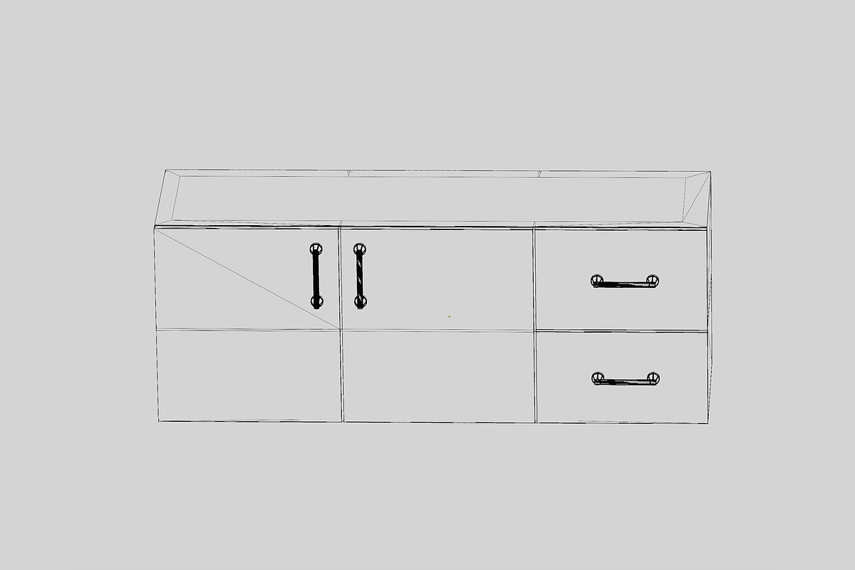 Wardrobe, an Object 3D Model by fahad121 (Photo 5 of 6)