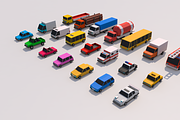Polygonia City Cars Pack, a Cars & Vehicle 3D Model by Anton Moek (Thumbnail 6 of 9)