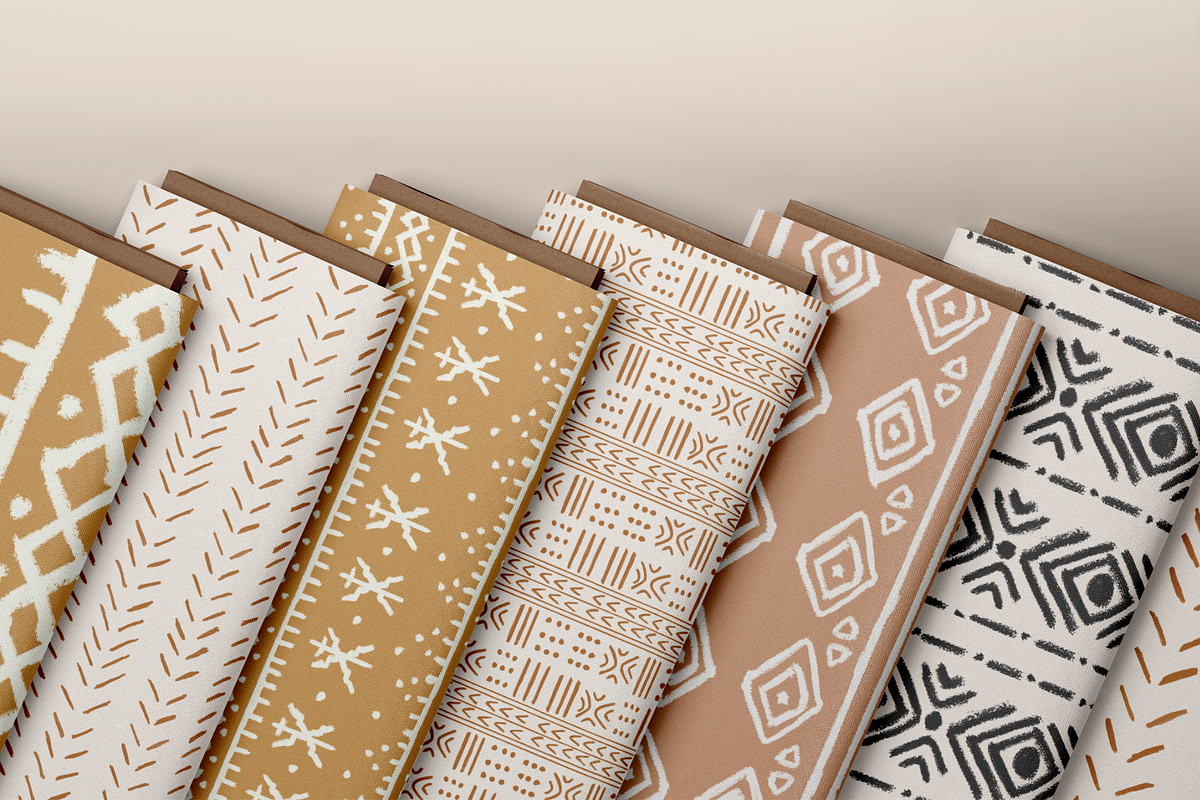 African Seamless Pattern Bundle, a Pattern Graphic by Marketello Studio (Photo 3 of 6)
