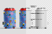 Can cooler mockup, can mockup mockup, a Packaging Mockup by GraphicVil (Thumbnail 2 of 9)