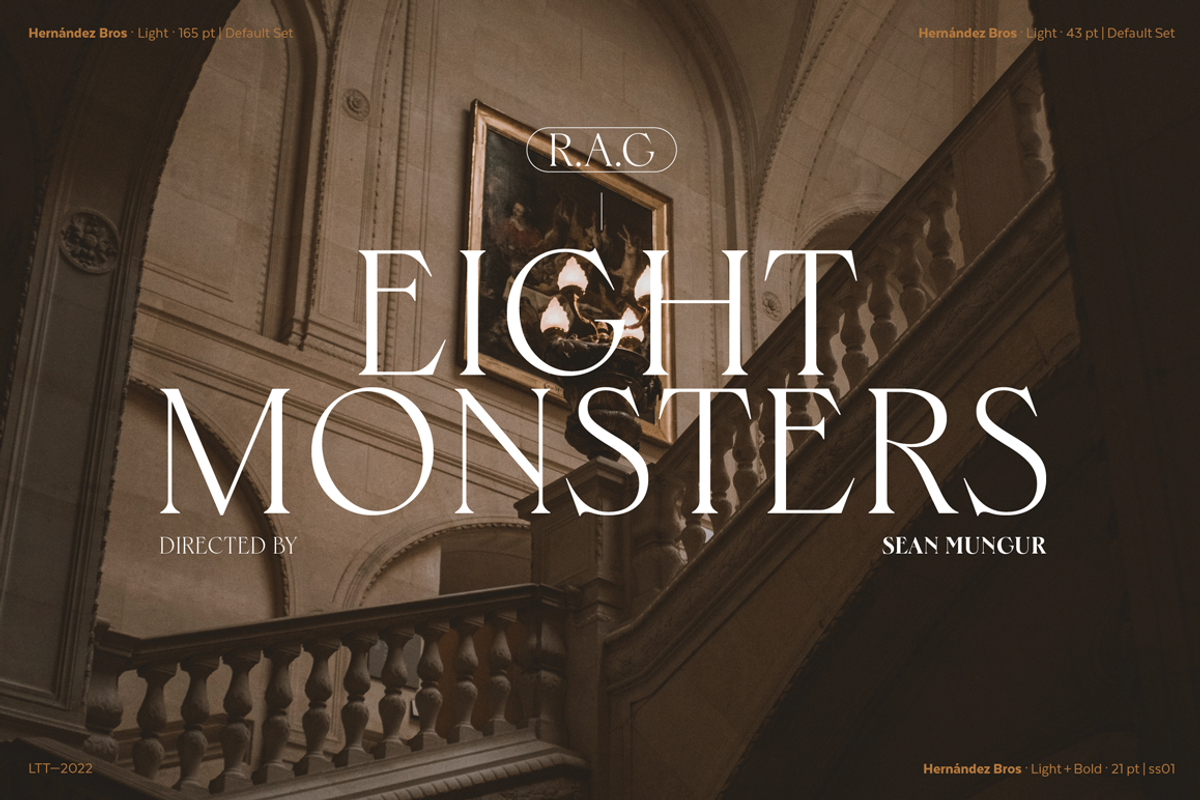 Hernandez Bros, a Serif Font by Latinotype (Photo 2 of 15)