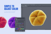 150+ Fluffy 3D illustrations, an Object Graphic by assetpro.design (Thumbnail 9 of 19)