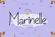 Marinelle Flowing Handwritten Font, a Handwritten Font by infernostudio3 (Thumbnail 1 of 10)