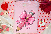 Teacher Valentine PNG, an Illustration by Canvas Craft (Thumbnail 2 of 4)