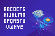 Blockchain - Cryptocurrency Typeface, a Font by HipFonts (Thumbnail 2 of 7)