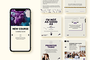 12 Instagram Carousel Templates, a Social Media Template by Kay Designs (Thumbnail 5 of 6)