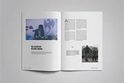 Simple Magazine Template, a Magazine Template by Alhaytar (Thumbnail 5 of 10)
