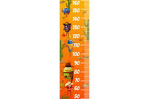 Kids Height Chart Ruler, Berries