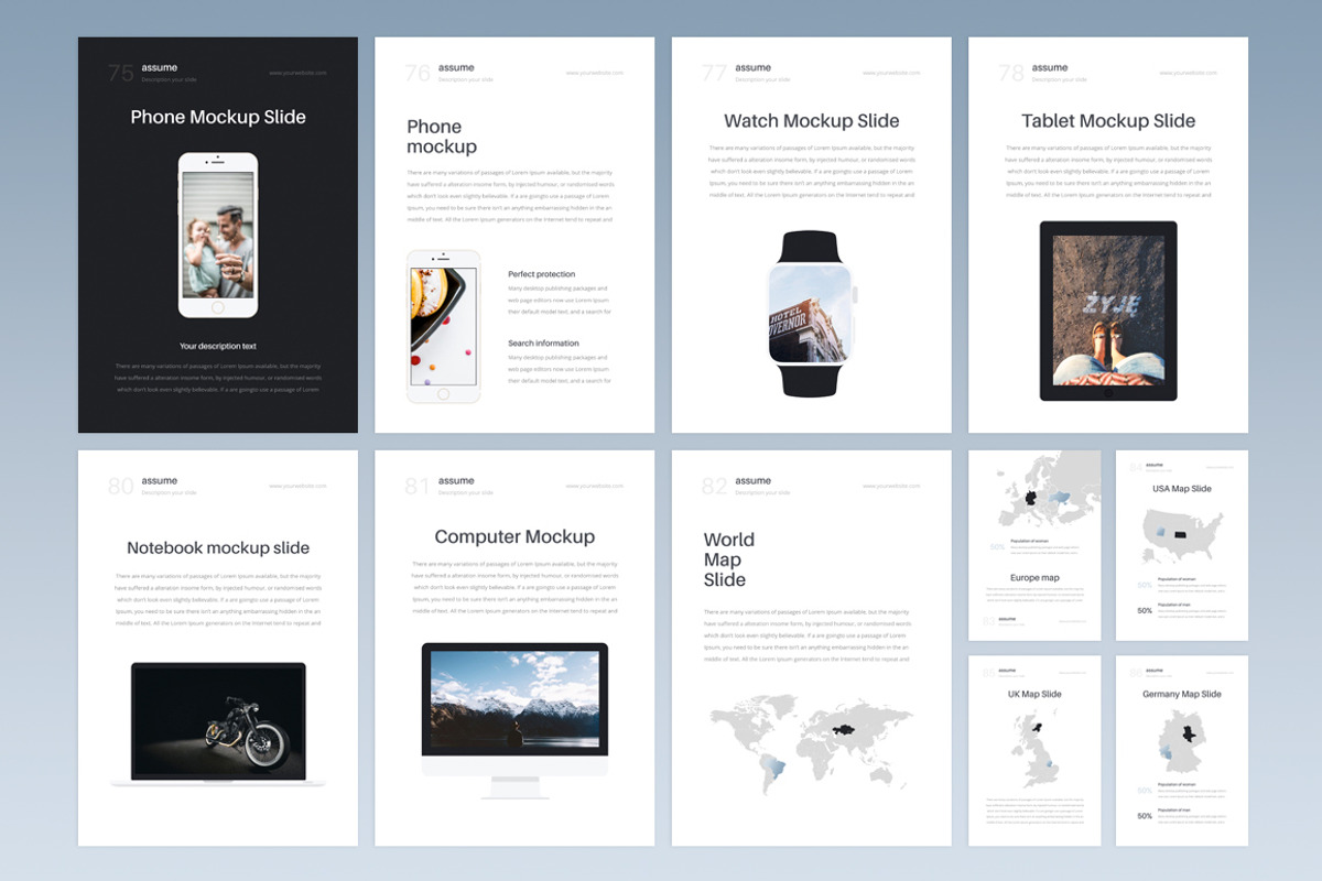 A4 | Assume Keynote Template + GIFT, a Presentation Template by Vladislav Muslakov (Photo 11 of 14)