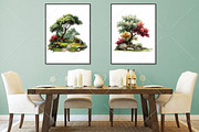 Whimsical Spring Landscape Clipart, a Seasonal Illustration by Canvas Craft (Thumbnail 7 of 10)