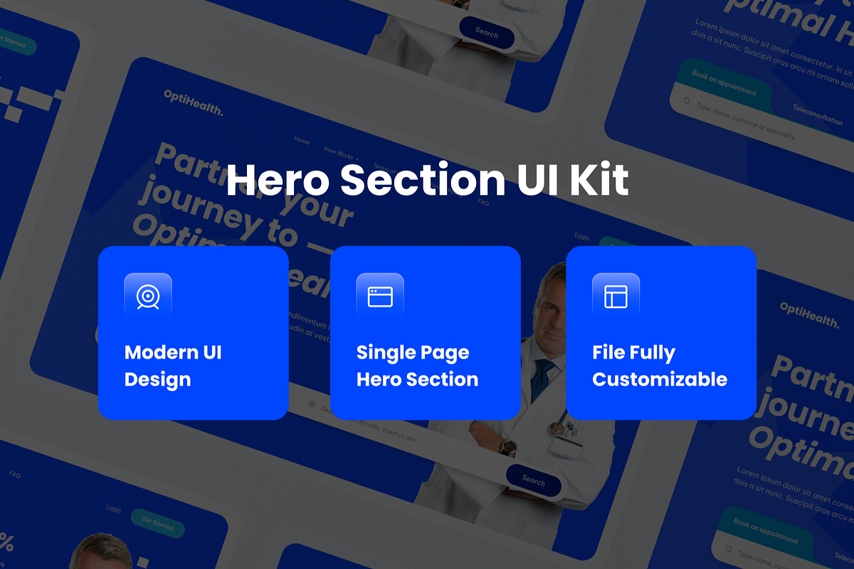 Health Care - Healthcare Hero Header, a Templates & Theme by SquidPixey (Photo 3 of 3)
