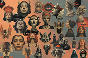 Zodiac and Tarot card collage pack, an Object Graphic by JulsIst (Thumbnail 2 of 10)