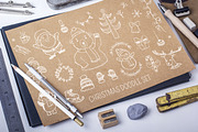 Christmas doodle set, a Decorative Illustration by Hala (Thumbnail 2 of 3)