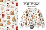 Christmas pattern constructor, a Pattern Graphic by vatrushkaprint_store (Thumbnail 1 of 4)