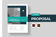 Proposal - INDD, a Brochure Template by Pixelpick (Thumbnail 1 of 7)