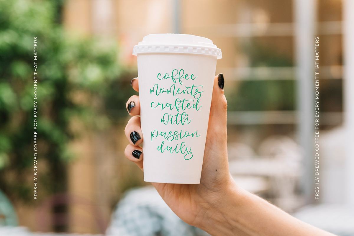 Break Flavor Modern Handwritten, a Script Font by Integritype Studio (Photo 8 of 15)