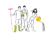 Garden graphics, a Person Illustration by Anastasy_helter (Thumbnail 10 of 18)