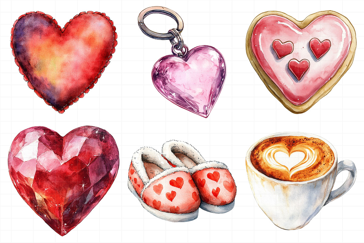 Sweet Valentine Clipart, an Illustration by Daily.Designs (Photo 8 of 8)
