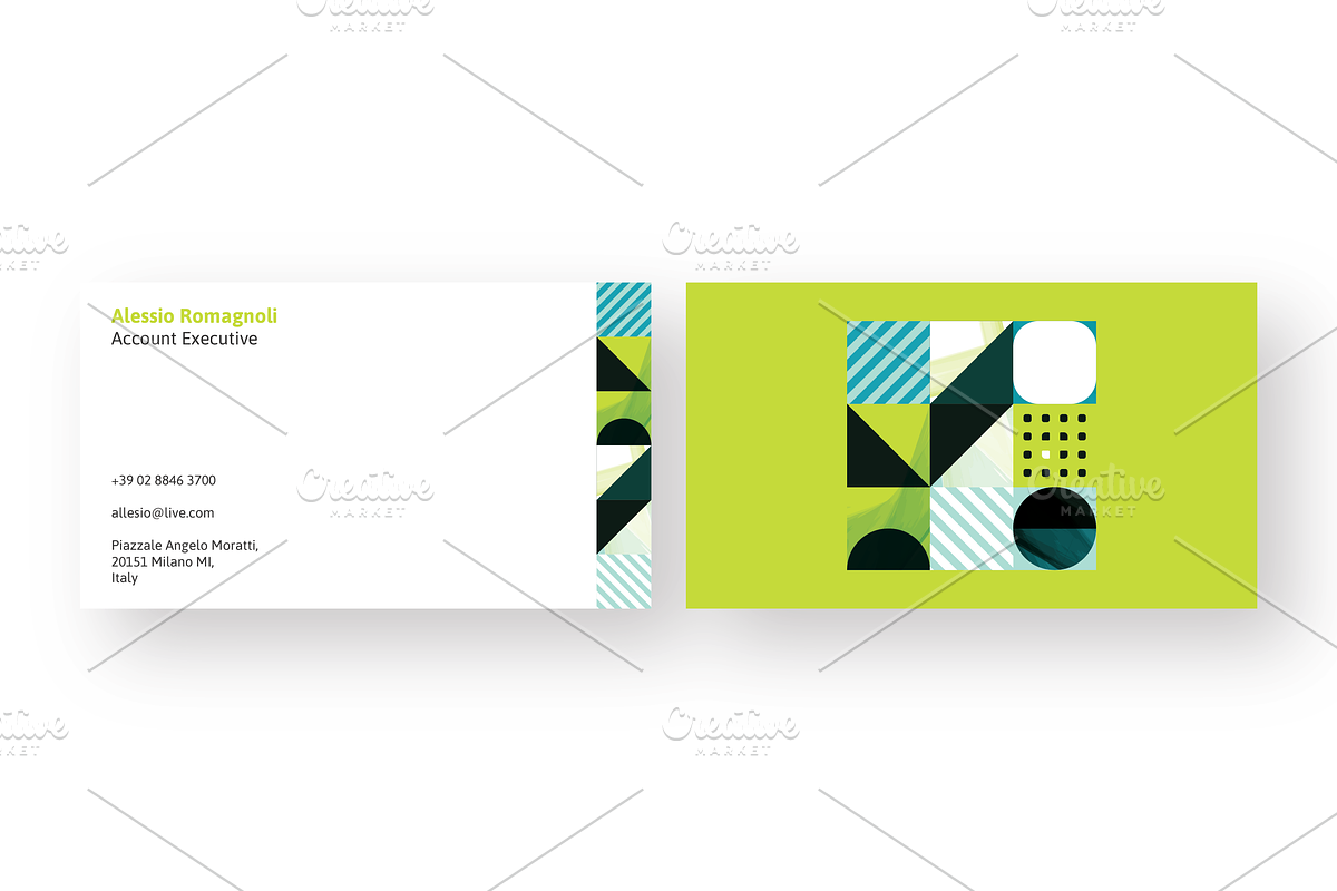 Name Card Template / Business Card, a Business Card Template by Dimatra Store