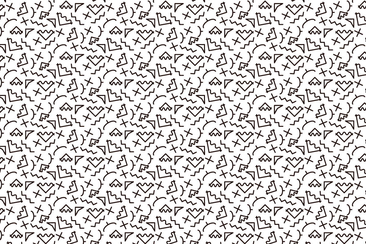 Postmodern Symbolic Patterns, a Pattern Graphic by The Postmodern Jukebox (Photo 8 of 8)