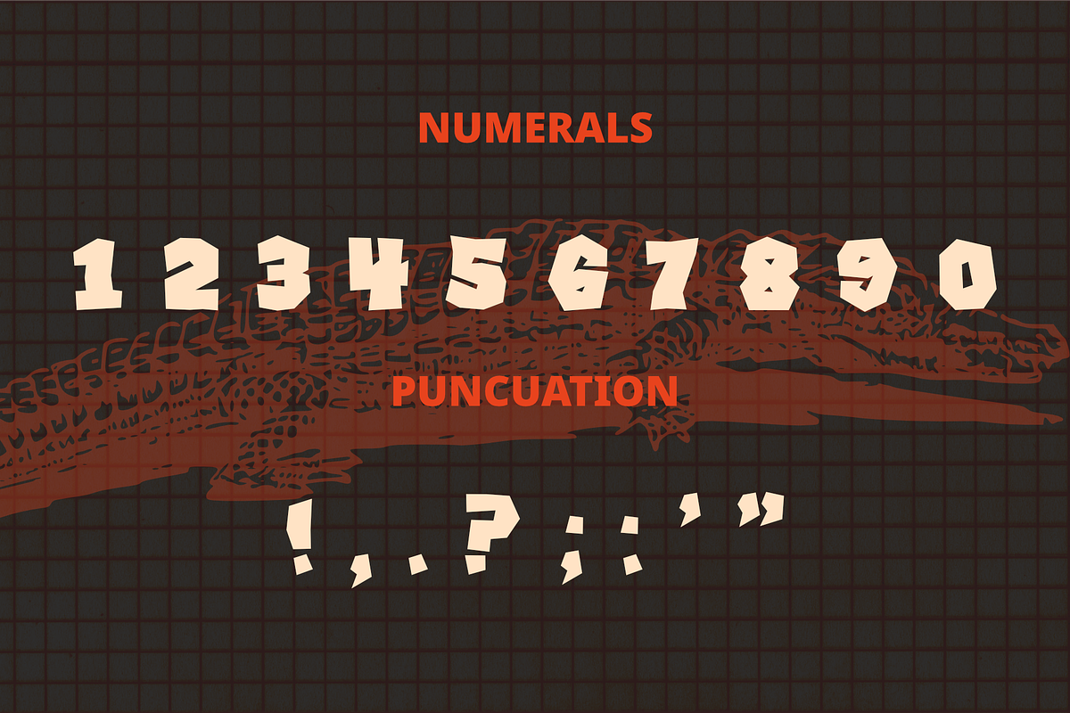 TRIMZ - A scissor-cut display font, a Font by Abrahamic Design (Photo 5 of 6)