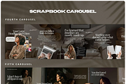Luxe Scrapbook Carousel Templates, a Graphic by JOA CREATIVE LAB (Thumbnail 2 of 7)