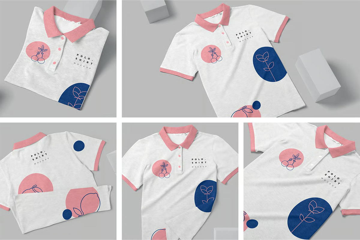 Polo Shirt Mockup, a Shirt Mockup by megostudi0 (Photo 1 of 7)