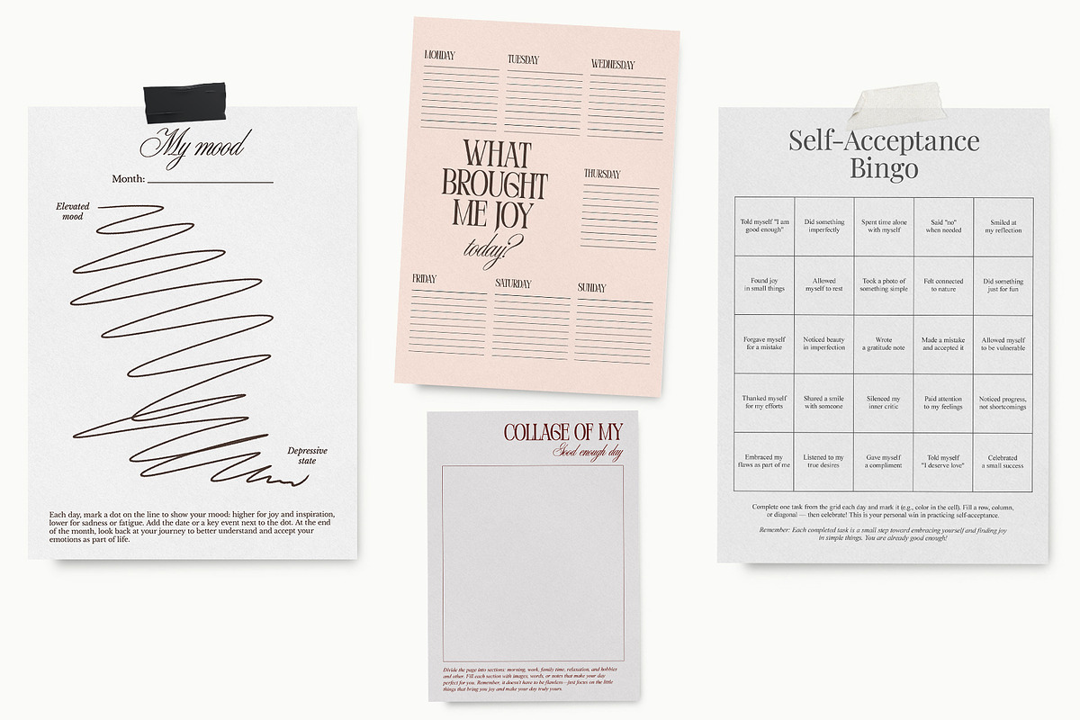 The Aesthetic BUNDLE: 8 in 1, an Object Graphic by divanovskaya_nv (Photo 14 of 30)