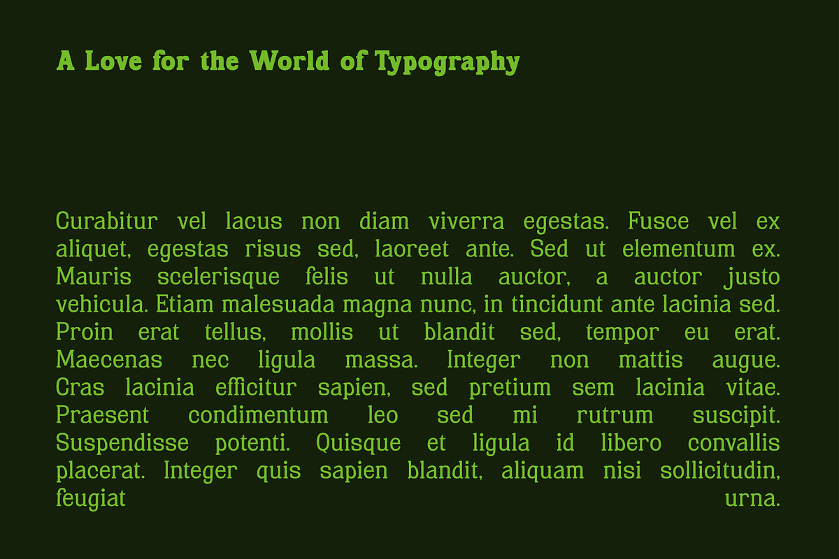 Sichra Typeface - Relaxed Slab Serif, a Slab Serif Font by Khoir (Photo 5 of 13)