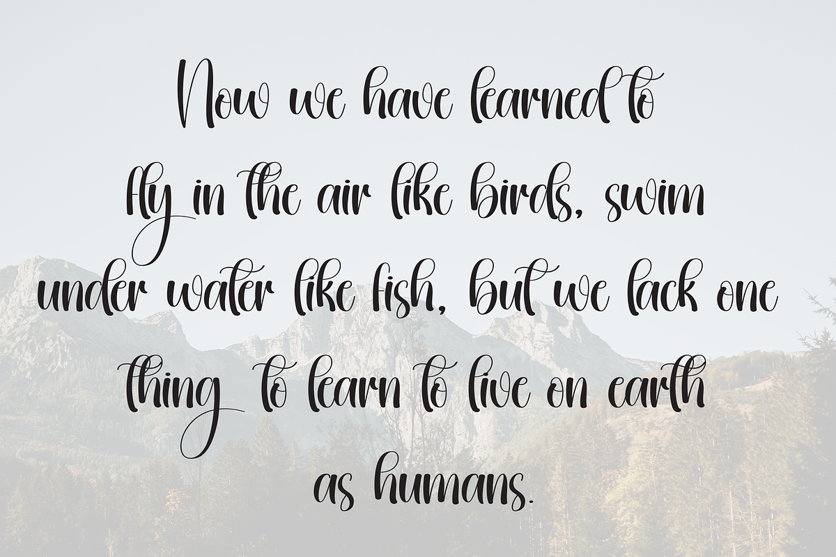 Dancingdate | Script Font, a Handwritten Font by Scratchones (Photo 6 of 8)