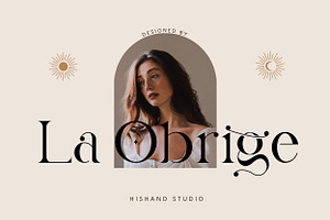 La Obrige Serif Font