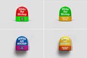 Winter Hat Mockup - 8 views, a Hat Mockup by Illusiongraphic (Thumbnail 18 of 19)