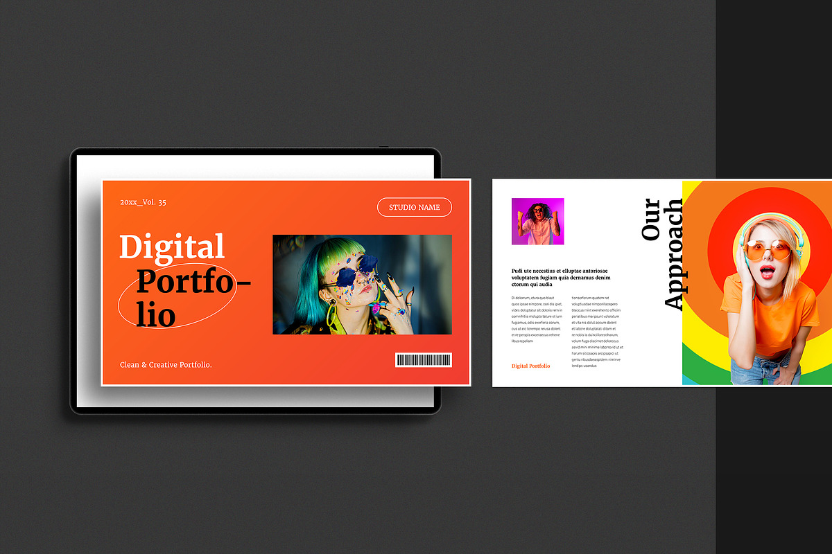 Digital Portfolio Presentation preview 2