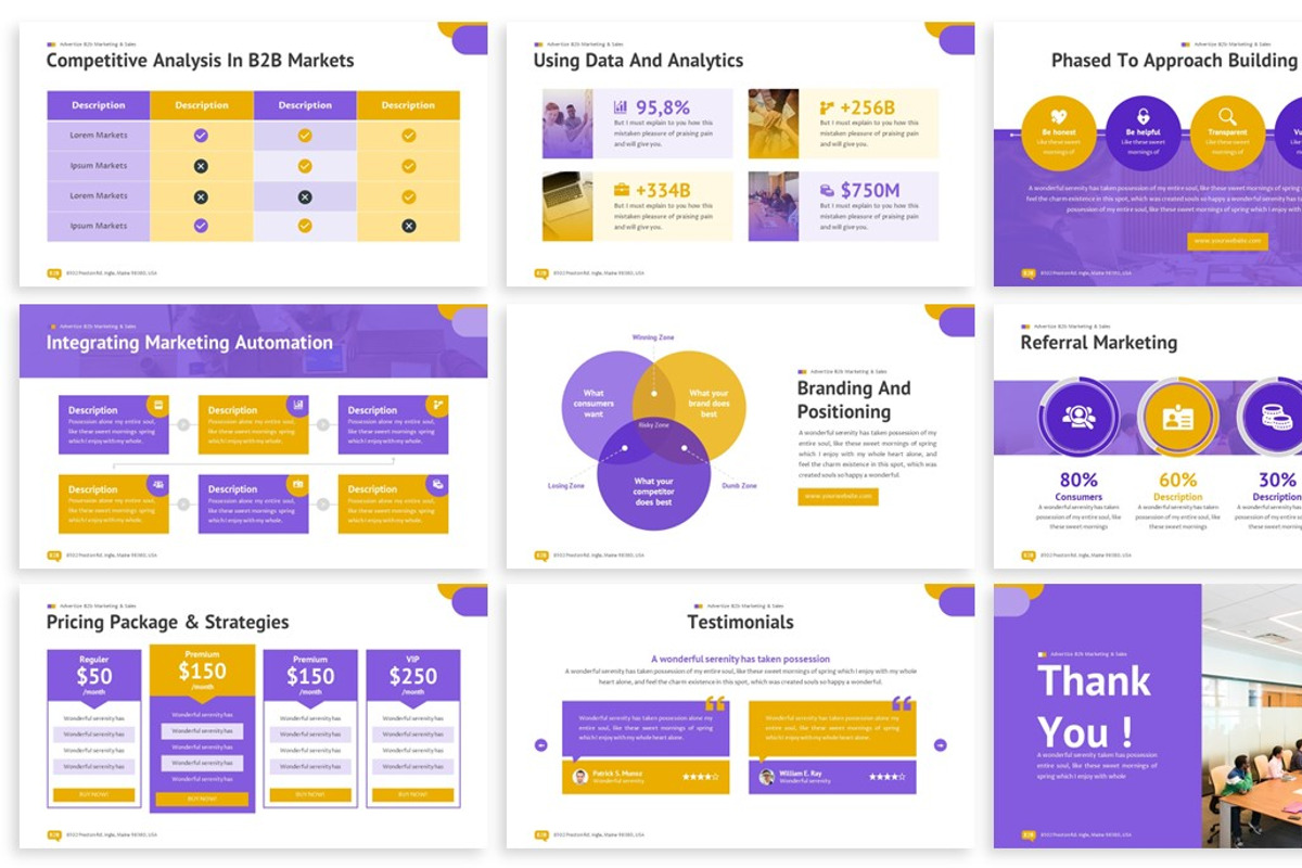 Advertize - Google Slides Template, a Presentation Template by SlideFactory (Photo 4 of 4)