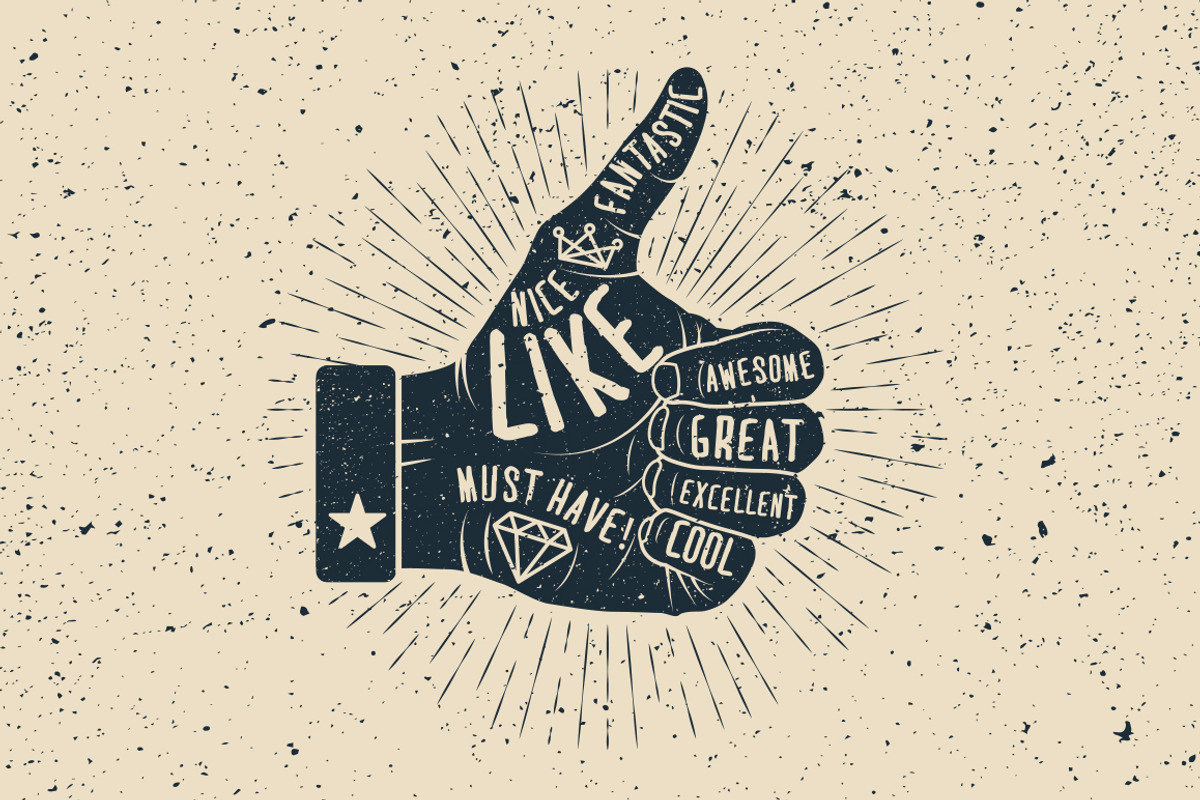 Vintage Like Sign. Vector, an Illustration by Crafter