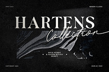Hartens - Serif Script Font Duo