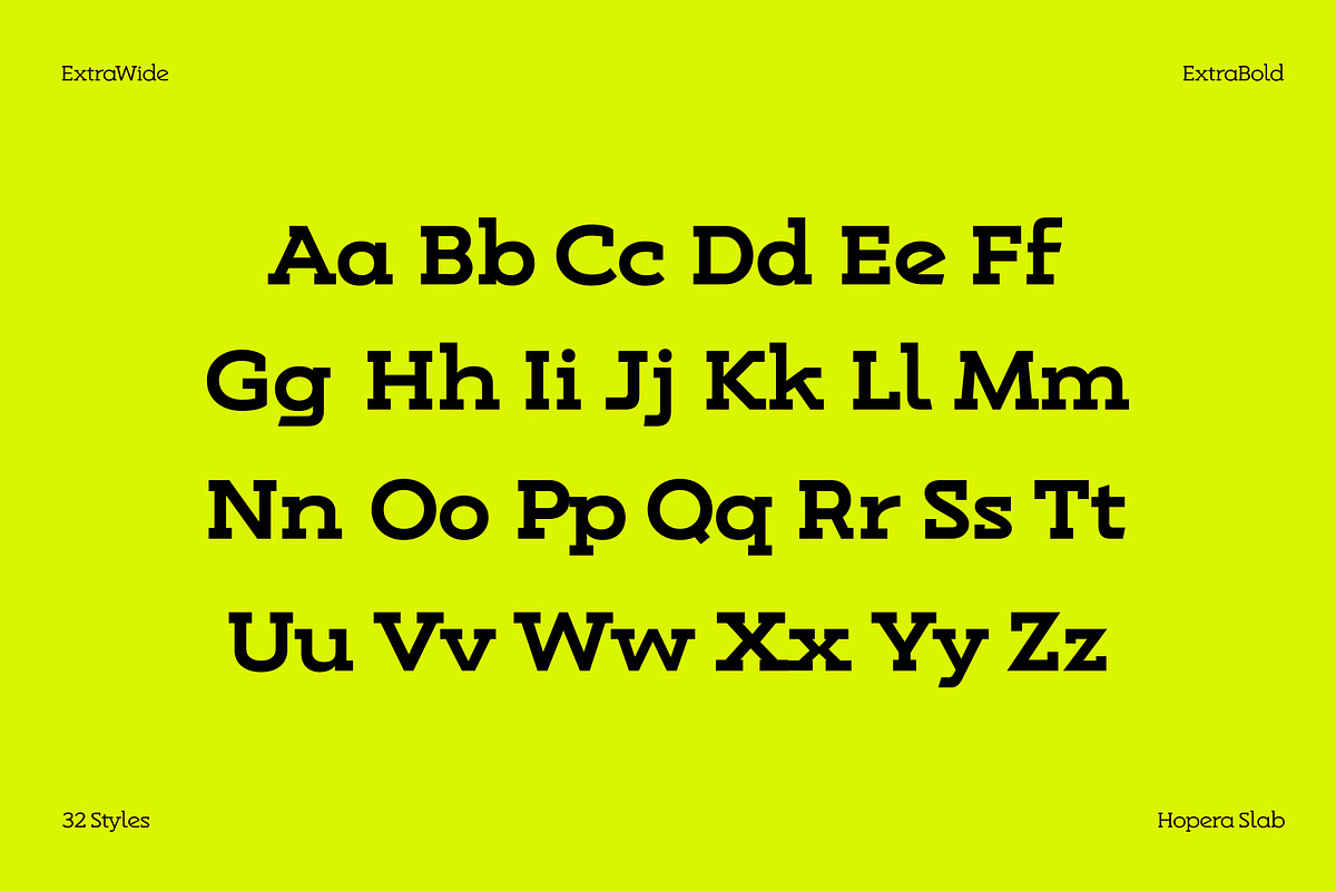 Hopera Slab Variable, a Slab Serif Font by ManuelRosin (Photo 4 of 15)