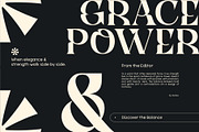 Qyore – Elegant Modern Serif, a Serif Font by Nollev (Thumbnail 4 of 9)