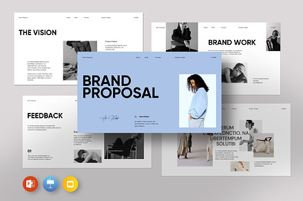Brand Proposal Presentation Template, a Presentation Template by evgenystudio