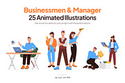 Animated Business Illustration Set, a Finance Illustration by Vectors Market (Thumbnail 1 of 4)
